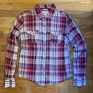 Aeropostale plaid button down shirt